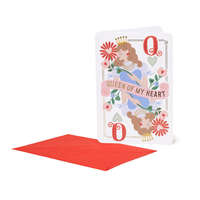 Legami S.p.A. Legami képeslap borítékkal (17x11,5 cm) Queen of my heart PARTY MEGSZŰNT