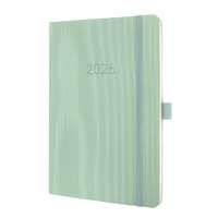 Sigel GmbH Sigel Conceptum határidőnapló, 2026, 13,5x21 cm heti, mentazöld, puhafedelű