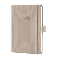 Sigel GmbH Sigel Conceptum határidőnapló, 2026, 10,8x15 cm heti, taupe