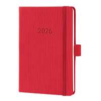 Sigel GmbH Sigel Conceptum határidőnapló, 2026, 10,8x15 cm heti, piros