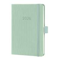 Sigel GmbH Sigel Conceptum határidőnapló, 2026, 10,8x15 cm heti, mentazöld
