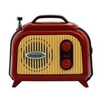 Legami Srl Legami mini retro rádió (8,8x7,5x4,5 cm), FM VINTAGE