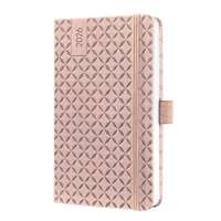 Sigel Jolie határidőnapló, 2026, 9,5x15 cm, heti, barackszín