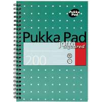 Pukka Pad Jotta spirálfüzet (A6, 200 oldalas, zöld pöttyös), vonalas (26007)