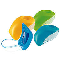 Maped hegyező, 1 lyukú, 3 szín bulbo/ műanyag tartályos