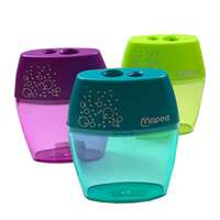 Maped hegyező, 2 lyukú (3 szín) shaker/ műanyag tartályos