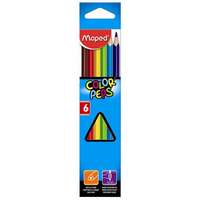 Leykam Alpina D.O.O (MAPED) Maped színes ceruza 6 db, color peps, háromszögletű
