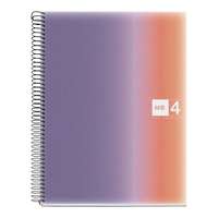 Miquelrius spirálfüzet, A4, 120 lap, négyzethálós, színregiszteres, Provence