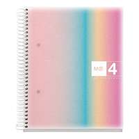 Miquelrius spirálfüzet, A5, 120 lap, vonalas, színregiszteres West Bay