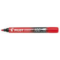 PILOT Magyarországi Fióktelepe Pilot Permanent marker 100 gömbölyű hegyű piros