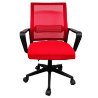 R-SPORT Ergonómikus irodai forgószék, számítógépes szék, piros