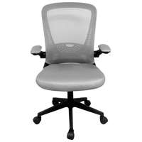 R-SPORT Modern irodai forgószék, puha kartámasszal, szürke