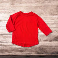 Next Piros hosszú ujjú felső