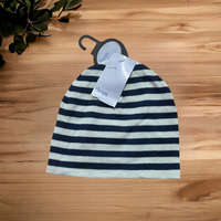 Egyéb Kék csíkos, kötött sapka-Új