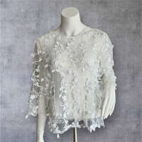 Apricot Áttetsző levél mintás blúz M