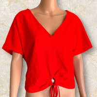 Zara Zara sötét narancs felső