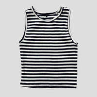 George Kék-fehér csíkos ujjatlan felső