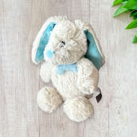 Egyéb Kék masnis nyuszi plüss