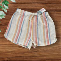 Primark Csíkos, vékony rövidnadrág-ÚJ