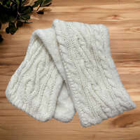 Egyéb Vajszínű kötött sál