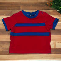 TU Piros, kék csíkos felső