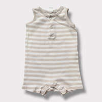 H&M Beige csíkos napozó