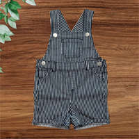 Primark Csíkos, kantáros farmer rövidnadrág