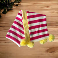 Egyéb Pink csíkos, kötött sál