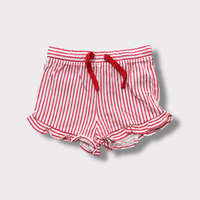 H&M Piros csíkos rövidnadrág