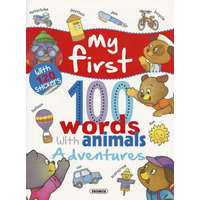 Napraforgó Könyvkiadó My first 100 words with animals - Advantures