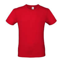 B&amp;C B&C B02E unisex rövid ujjú póló, red - XL