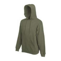 Fruit Of The Loom Fruit of the Loom F44 kapucnis pulóver, HOODED SWEAT, Olive - L