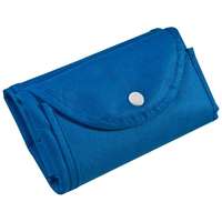 M-Collection Összehajtható nem szőtt bevásárló táska, kék