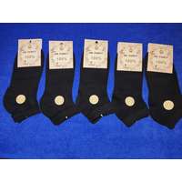 Mr.Pamut Mr.Pamut Női titok zokni fekete színben, 5 páras csomagban