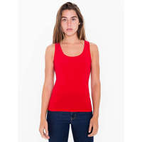 American Apparel AA8308 Női sztrecs pamut ujjatlan póló-trikó American Apparel, Red-XL