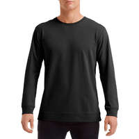 Anvil AN73000 könyakas vékony hosszú ujjú férfi pulóver/póló Anvil, Black-XL