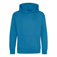 Just Hoods Just Hoods Gyerek kapucnis pulóver AWJH001J, Sapphire Blue-7/8