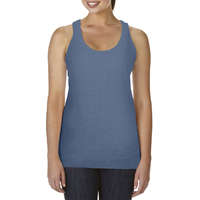Comfort Colors CCL4260 mosott hatású Női ujjatlan póló-trikó Comfort Colors, Blue Jean-M