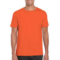 Gildan Softstyle rövid ujjú környakas póló, Gildan GI64000, Orange-4XL