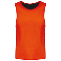 Proact PA042 kifordítható, eltérő színű ujjatlan sportpóló Proact, Spicy Orange/Black-L/XL