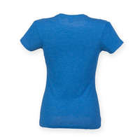 Skinny Fit Skinny Fit SFL161 Női póló, Blue Triblend