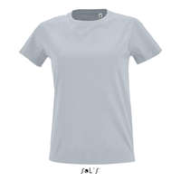 Sol&#039;S Női IMPERIAL FIT kreknyakú rövid ujjú póló, SOL&#039;S SO02080, Pure Grey-2XL