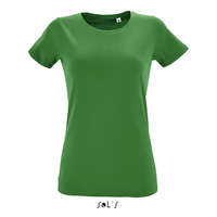 Sol&#039;S Női REGENT FIT kreknyakú rövid ujjú póló, SOL&#039;S SO02758, Kelly Green-2XL