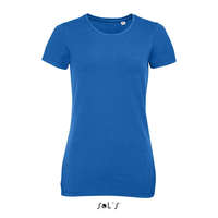 Sol&#039;S Női MILLENIUM kereknyakú rövid ujjú sztreccs póló, SOL&#039;S SO02946, Royal Blue-XL