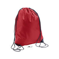 Sol&#039;S Uniszex URBAN poliészter tornazsák-hátizsák, mindennapos használatra, SOL&#039;S SO70600, Red-U