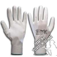 ARNYPUW - Fehér nylon mártott szerelő kesztyű, munkavédelmi kesztyű