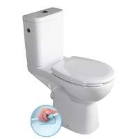 Sapho ETIUDA WC mozgáskorlátozottaknak, CLEAN ON, hátsó kifolyású, RIMLESS, 45,5cm