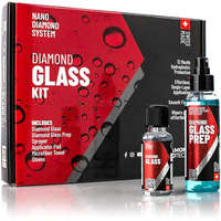 DIAMOND PROTECH DIAMOND BODY Diamond Glass Consumer Kit (30ml DIAMOND GLASS + 100ml DIAMOND GLASS PREP + permetező, applicator pad, mikroszálas kendő, kesztyű)