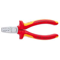 KNIPEX KNIPEX Krimpelő fogó érvéhüvelyekhez 145 mm 0,25-2,5 mm KNIPEX 97 68 145 A
