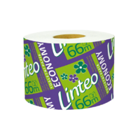 Linteo Linteo Toalettpapír 2-rétegű 66m LINTEO ECONOMY- 12 tekercs 8 594 008 879 840